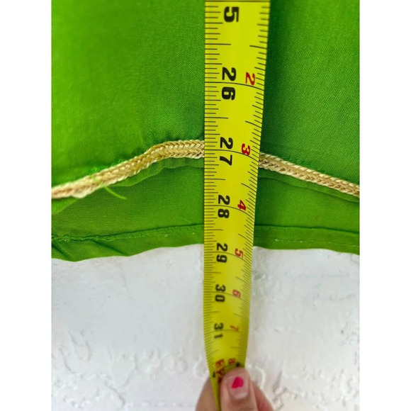 Z&L Womens Beautiful Boho Caftan Midi Dress Green Size Medium to Large - Picture 2 of 8